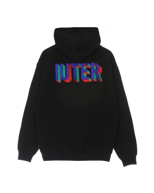 Iuter Black Hoodies for men