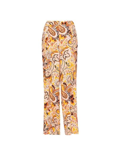Naf Naf Metallic Wide Trousers