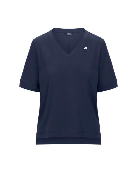 K-Way Leda Jersey in het Blue