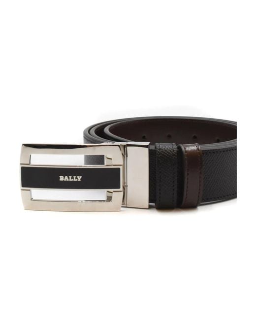 Bally Black Belts for men