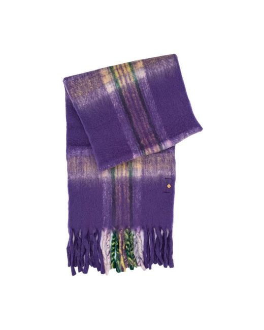 Antik Batik Winter Scarves in het Purple