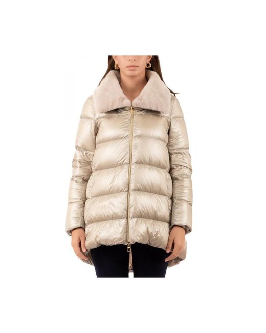 Jackets > down jackets Herno en coloris Natural