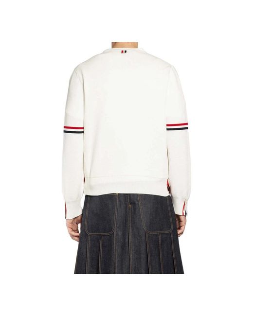 Thom Browne White Cardigans for men