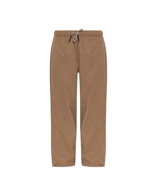 Straight Trousers Rethinkit Studios de color Brown