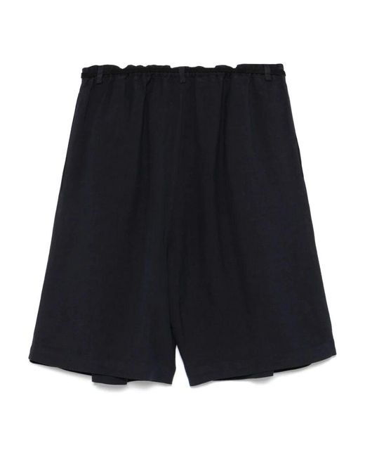 Barena Black Marineblaue Brezza Shorts Für Männer