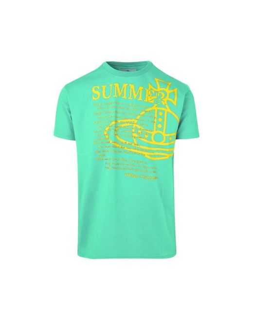 Camiseta clásica de verano Vivienne Westwood de color Green
