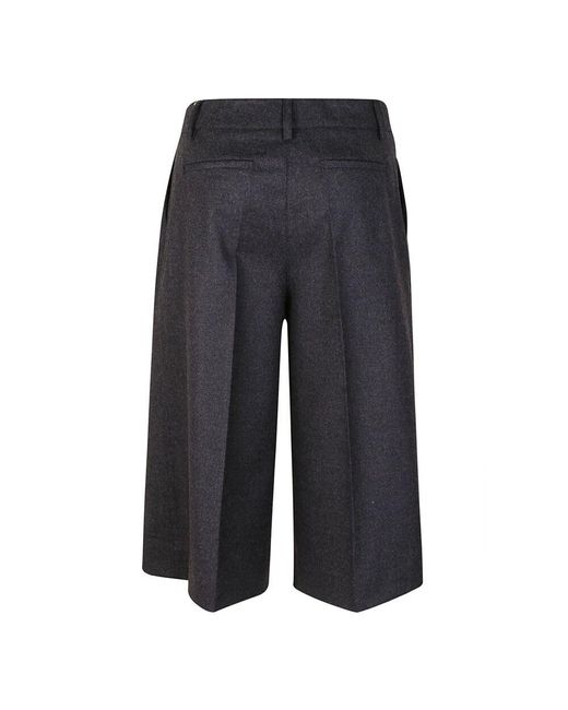 P.A.R.O.S.H. Blue Long Shorts