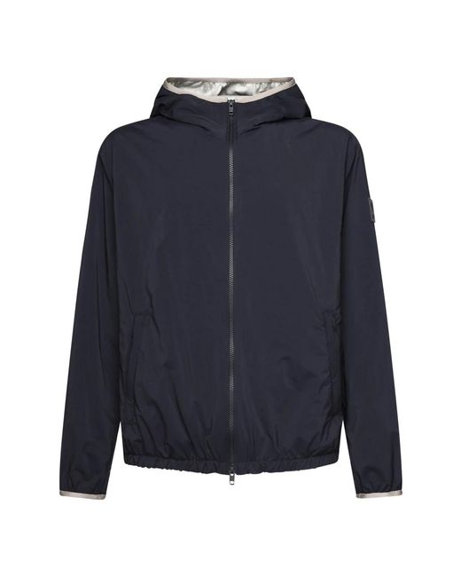 Fay Jassen ,Blauw ,Polyester Blauwe Windbreaker Jas in het Blue voor heren