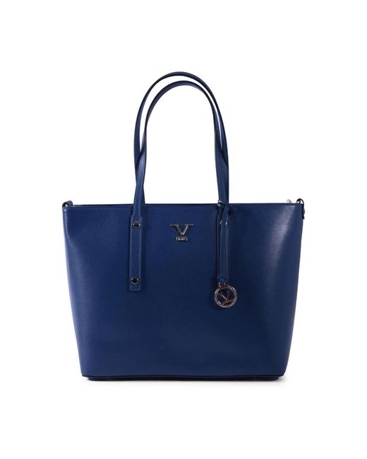 Tote Bags di 19V69 Italia by Versace in Blue