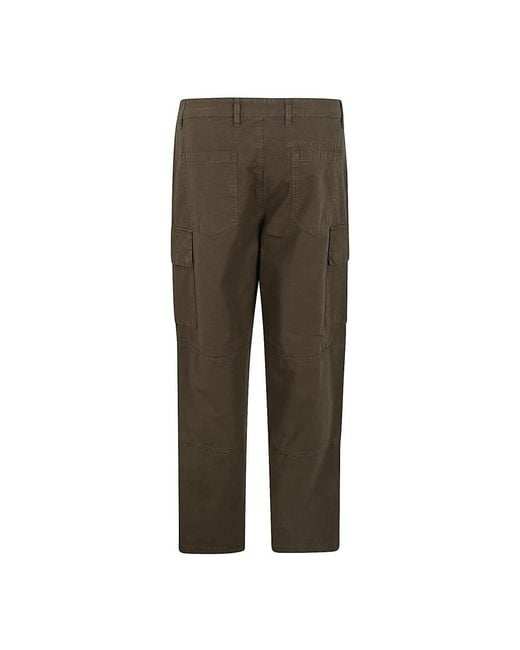 Barbour Green Cropped Trousers for men