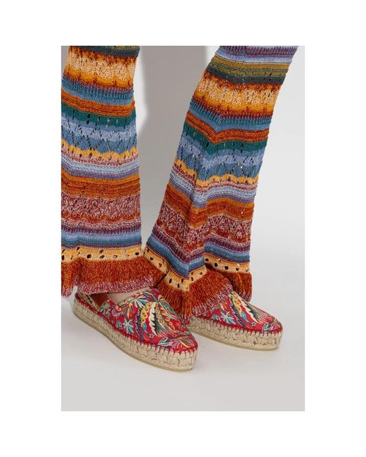 Etro Red Espadrilles