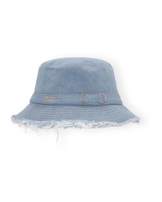 Ganni Blue Accessories