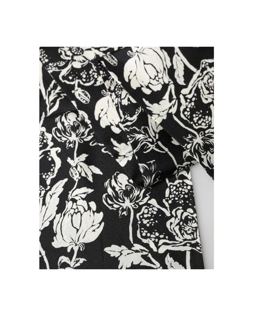 Dolce & Gabbana Gray Silk Scarves for men