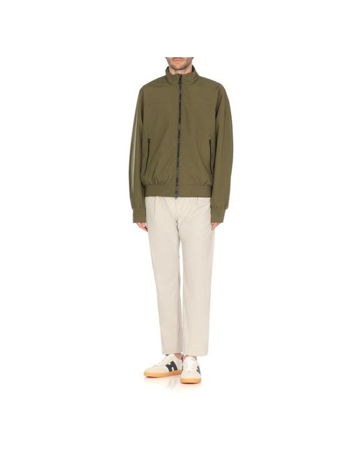 Save The Duck Green Bomber Jackets for men