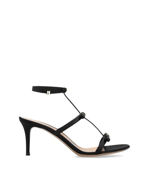 Gianvito Rossi Black High Heel Sandals