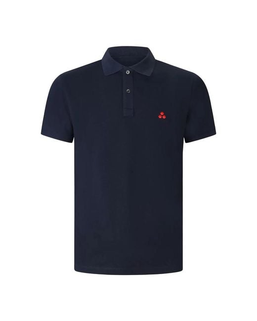 Peuterey Tops ,Blauw ,Katoen Zeno 02 Polo Shirt in het Blue voor heren