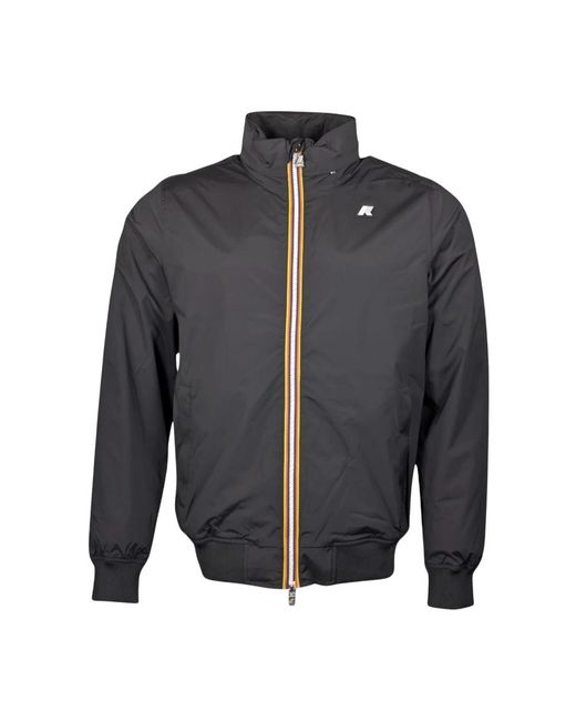 K-Way Amaury Stretch Nylon Jersey in het Gray voor heren