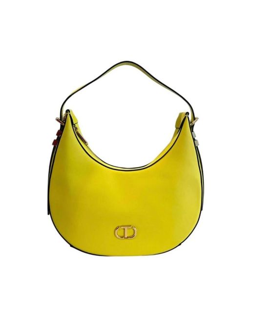 Twinset Yellow Shoulder Bags