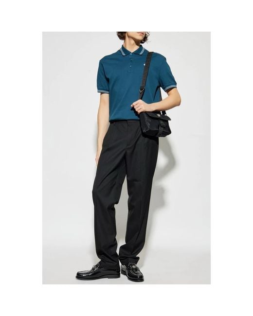 Polo Shirts Versace pour homme en coloris Blue