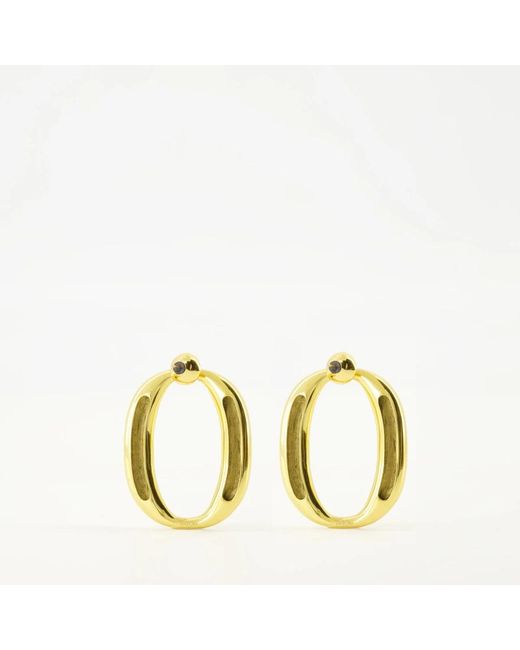 Patou Metallic Earrings