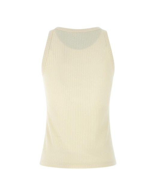Marni Natural Sleeveless Tops