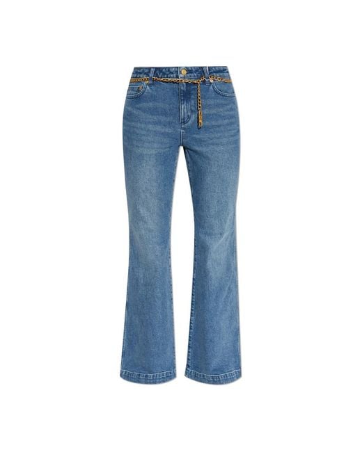 Michael Kors Blue Flared Jeans