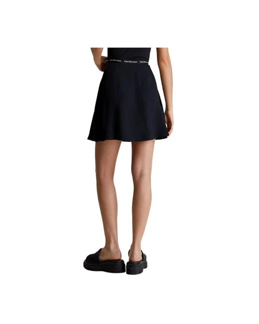 Skirts > short skirts Calvin Klein en coloris Black