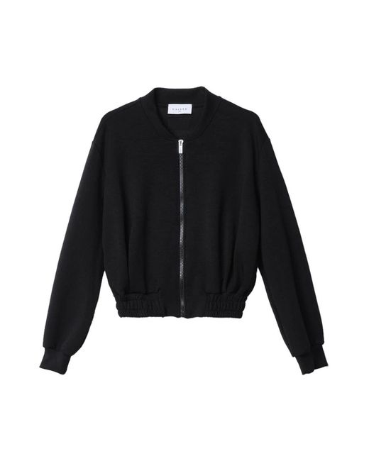 Gaelle Paris Black Bomber Jackets