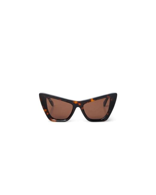 Off-White c/o Virgil Abloh Brown Sunglasses