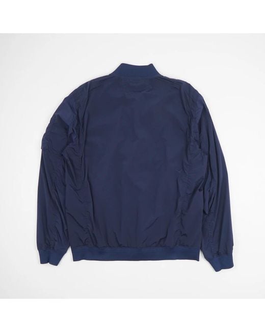 C P Company Blue Bomber Jackets for men