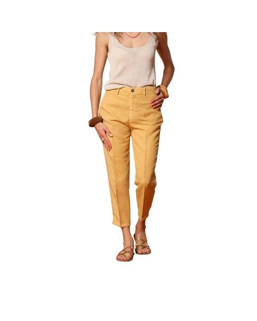 Chinos Mason's en coloris Yellow