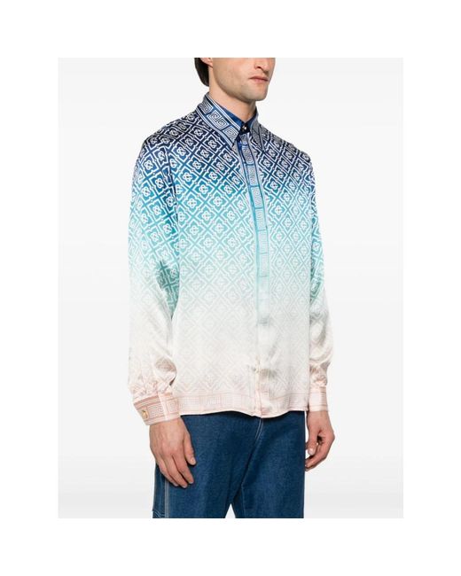 Casablanca Blue Shirts for men