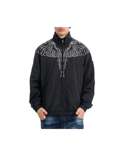 Marcelo Burlon Black Light Jackets for men