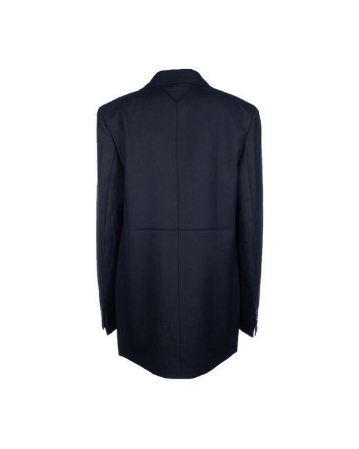 Prada Blue Blazers