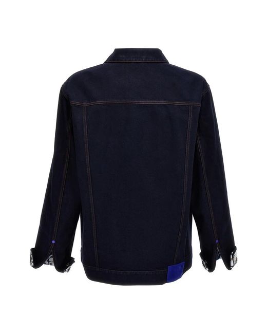 Burberry Jassen in het Blue voor heren