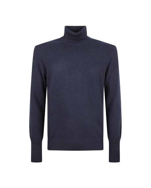 Ballantyne Blue Cashmere Knitwear for men