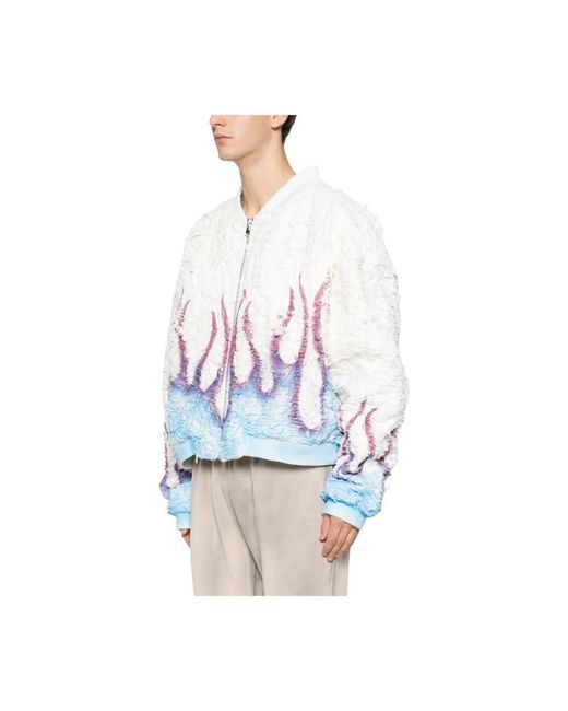 Who Decides War White Light Jackets for men