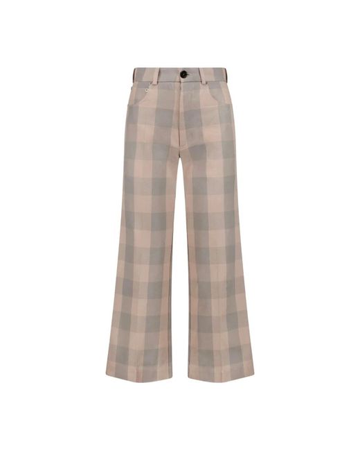 J.W. Anderson Gray Cropped Trousers