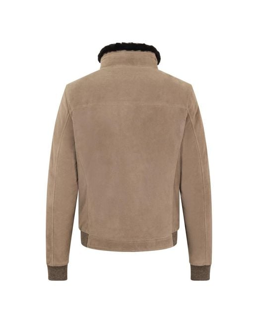 Moorer Celotti Jacket in het Brown voor heren