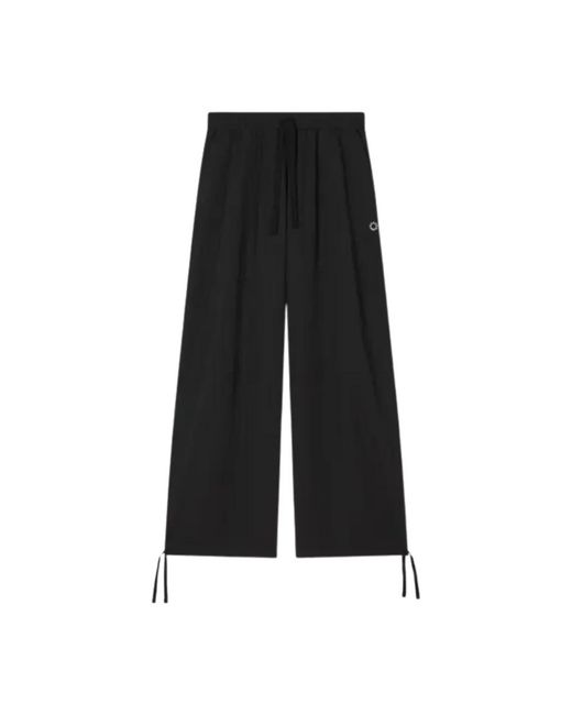 KENZO Black Wide Trousers