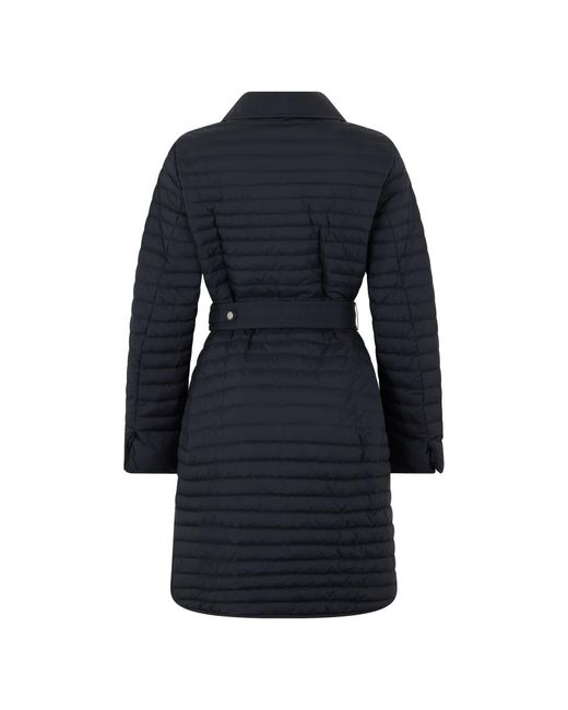 Moorer Brigid Padded Coat in het Blue