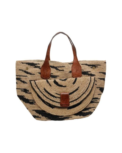 IBELIV Brown Tote Bags