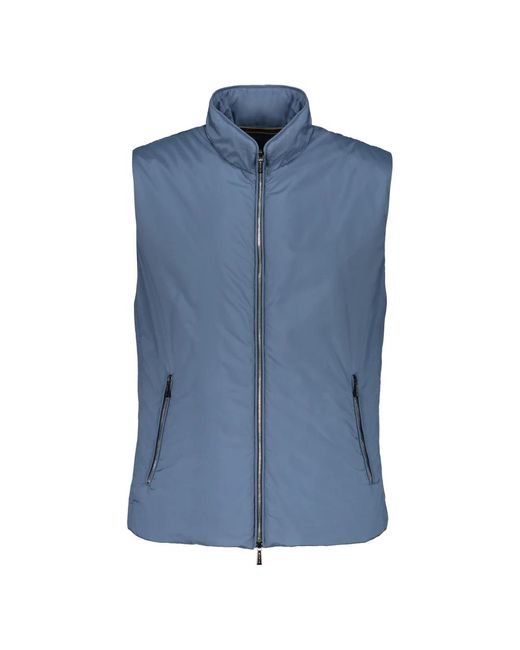 Vests di Moorer in Blue da Uomo