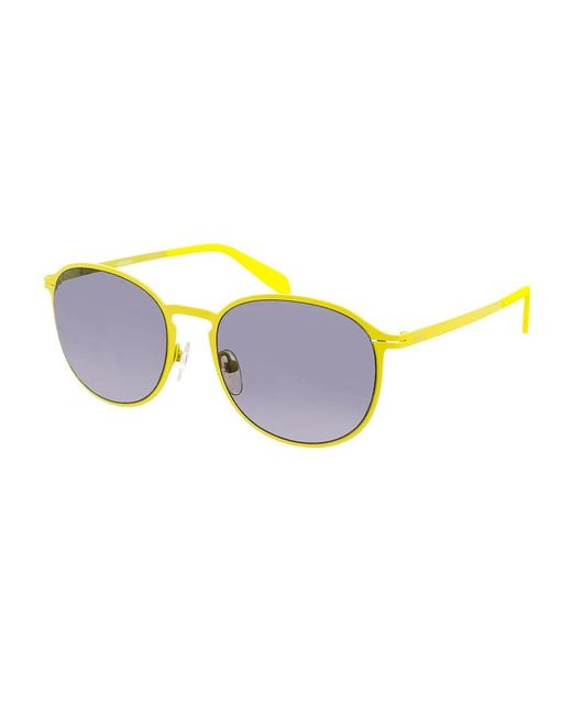 Glasses di Calvin Klein in Metallic