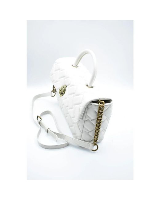 Kurt Geiger White Elegante Bone Handtasche