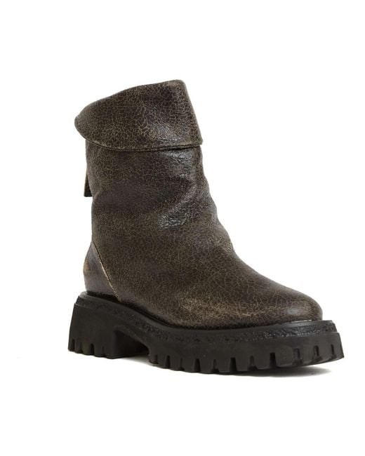 Halmanera Brown Ankle Boots