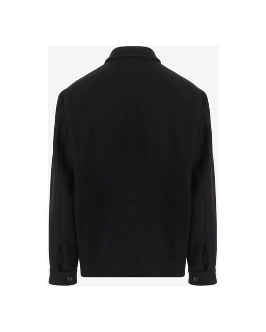 Giorgio Armani Black Light Jackets for men