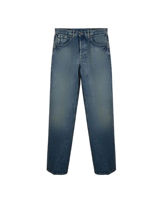Dondup Blue Straight Jeans