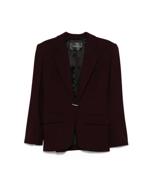 Mugler Blazers in het Purple