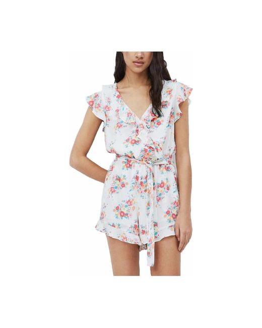 Pepe Jeans White Playsuits